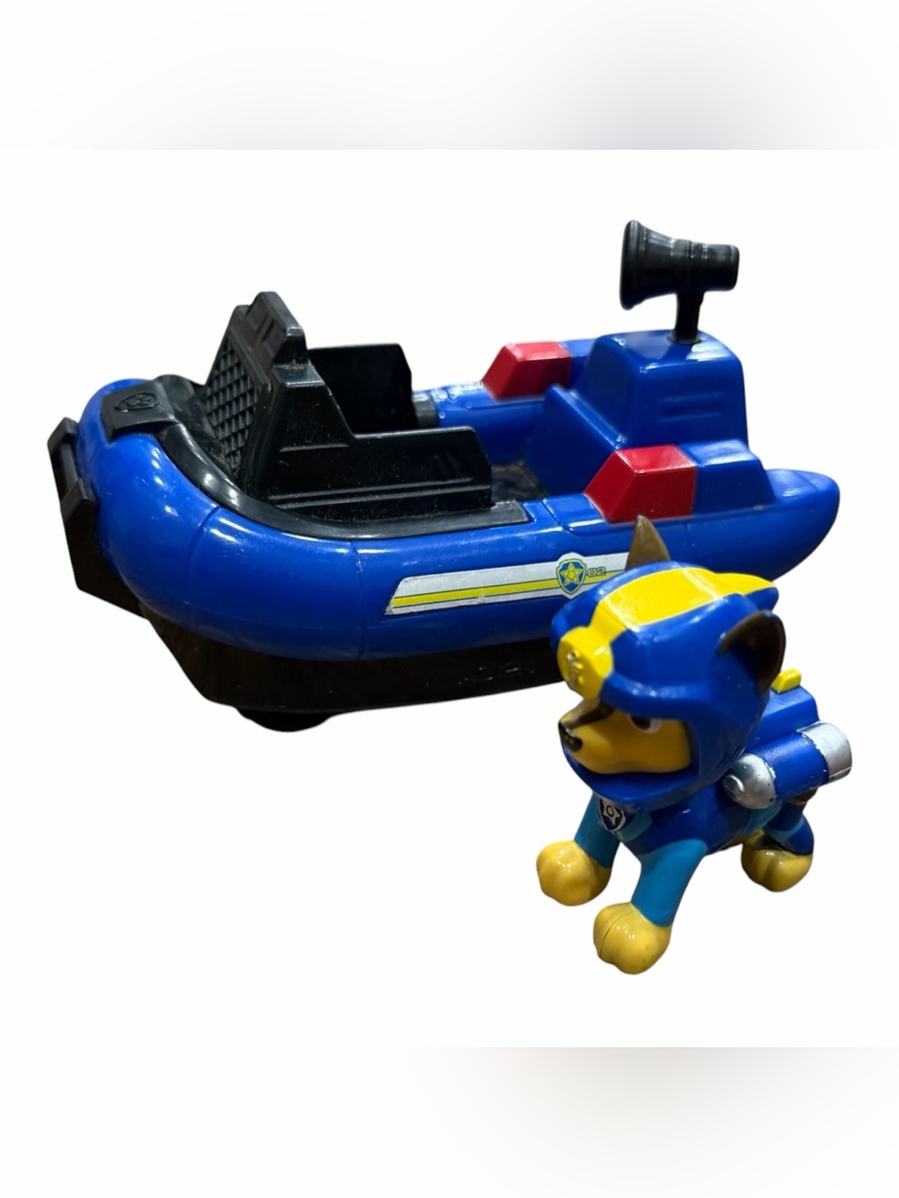 Rare Paw Patrol Chase & Sea Patrol Transforming Vehicle & Figure Set